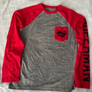 Superman Shirt Long Sleeve